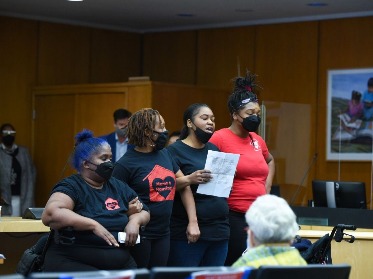 Moms 4 Housing protesters shut down Alameda County board meeting over renter protections