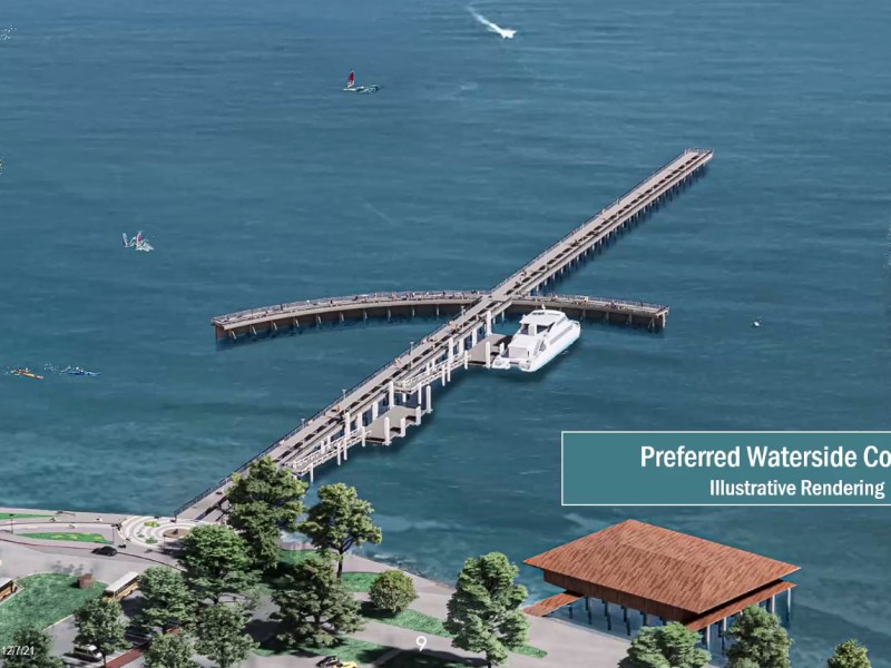 ‘All aboard for the sword’: Officials voice support for new Berkeley pier design