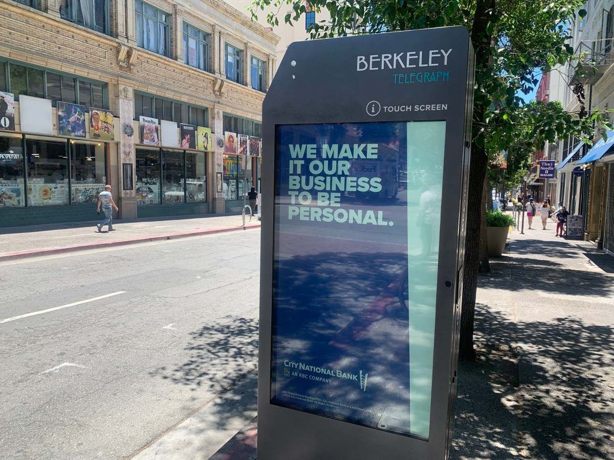Here’s where the next round of ‘smart kiosks’ could go in Berkeley