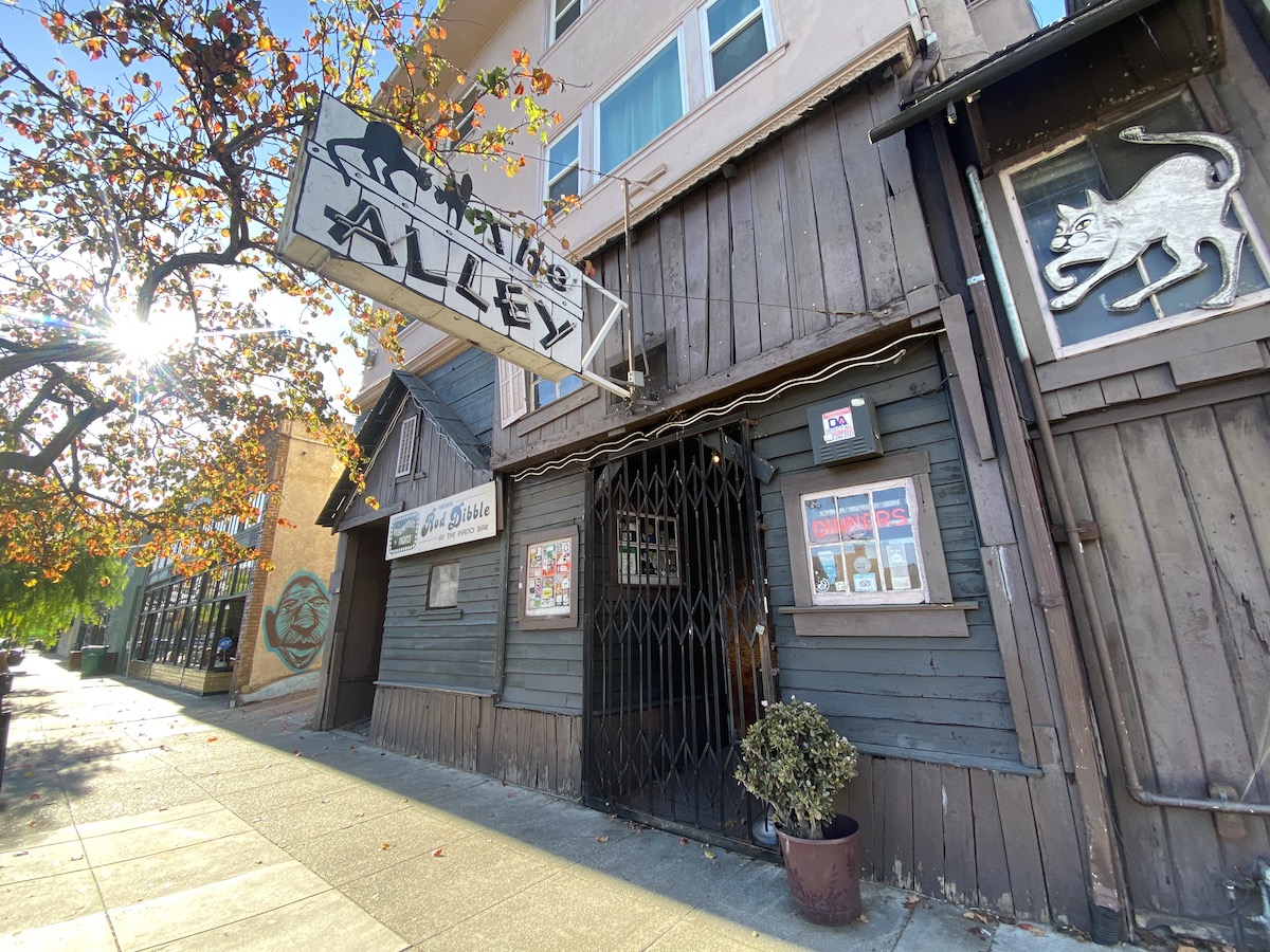 The Alley on Grand Avenue opened in 1933, has been closed since March due to the pandemic. Its owner says the historic piano bar is on the brink of closure. Photo: Sarah Han
